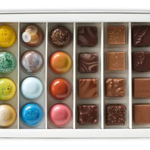 Luxury artisan chocolates for floral delivery in Los Angeles, Santa Monica, and Pasadena