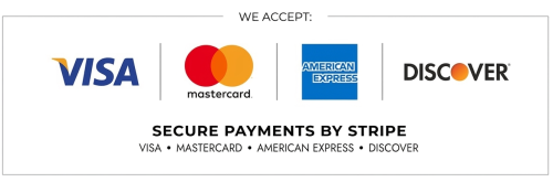 Secure payment methods Visa Mastercard Amex Discover for luxury flower delivery in Los Angeles